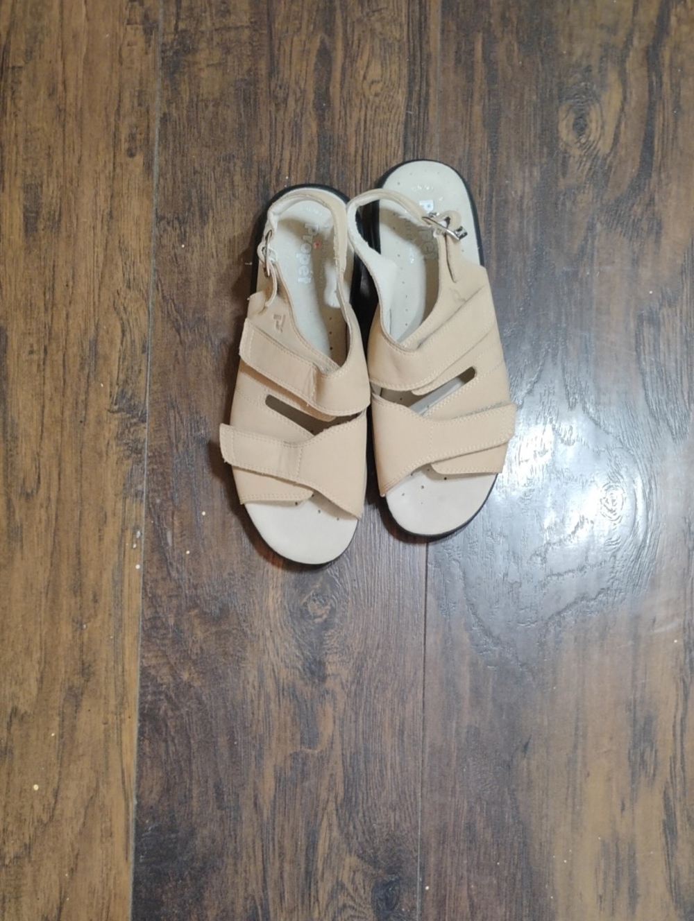 Comfort Women's Slingback Sandals - Beige